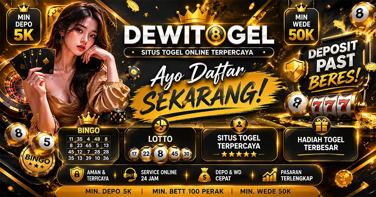 Ayo daftar sekarang di DEWITOGEL6D togel online HK Pools